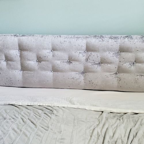 Gray Soft Chenille Velvet Solid Tone on Tone Fabric